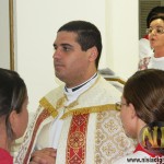 Pe. José Neto, Vigário de Santa Cruz, presidiu a novena. (Foto: Agripino Junior/Nísia Digital)