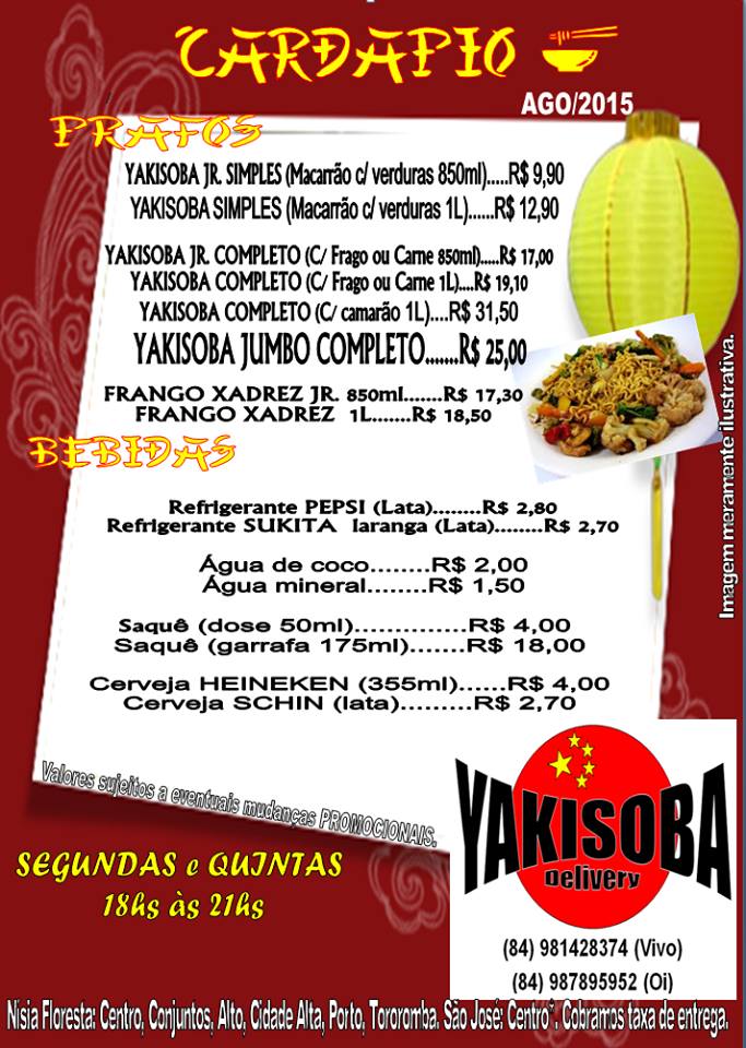 Yakisoba Lucky - Liberdade Preço e Cardápio delivery - Rappi