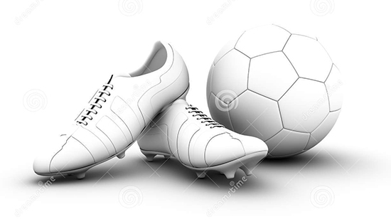 d-soccer-ball-football-boots-white-background-41135544